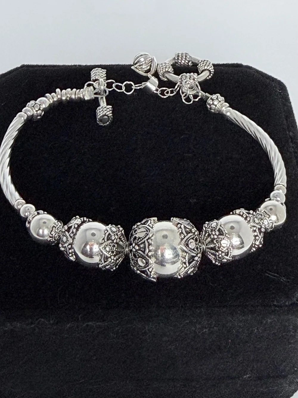 🥀BETTER BOHEMIAN STERLING SILVER ORNATE BRACELET🥀THIS IS ATHENA 🥀